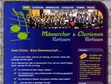 Tablet Screenshot of mgv-illertissen.de